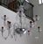 Late 20th Century Mid-Century Modern Murano Glass Chandelier For Sale - Image 5 of 12