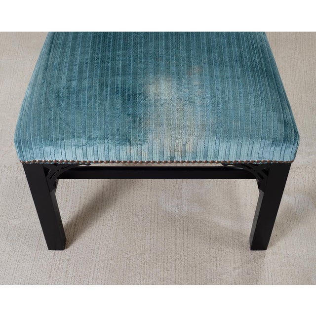 Set of Eight Chinese Chippendale Dining Chairs by Hickory Chair For Sale - Image 18 of 18