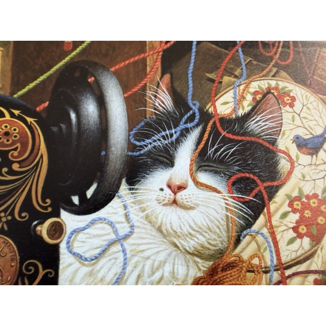 1990s Charles Wysocki Signed/Numbered Print "Maggie the Messmaker" For Sale In Los Angeles - Image 6 of 10