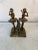 Bronze 1930s Pompeian Bronze Ballerina Bookends and Light - 3 Piece Set For Sale - Image 8 of 9