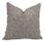 Hand Block Printed Pure Linen Designer Pillow Cover 24x24 Inch- Jarul For Sale