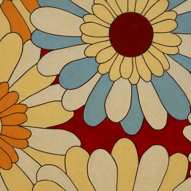 20th Century Belgian Artwork With Metal Frame By Rene Berdal For Sale - Image 9 of 9