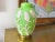 1970s Green Palm Ginger Lamp & Shade For Sale - Image 10 of 18