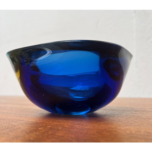 Vintage Sommerso Glass Bowl, 1970s For Sale - Image 15 of 18