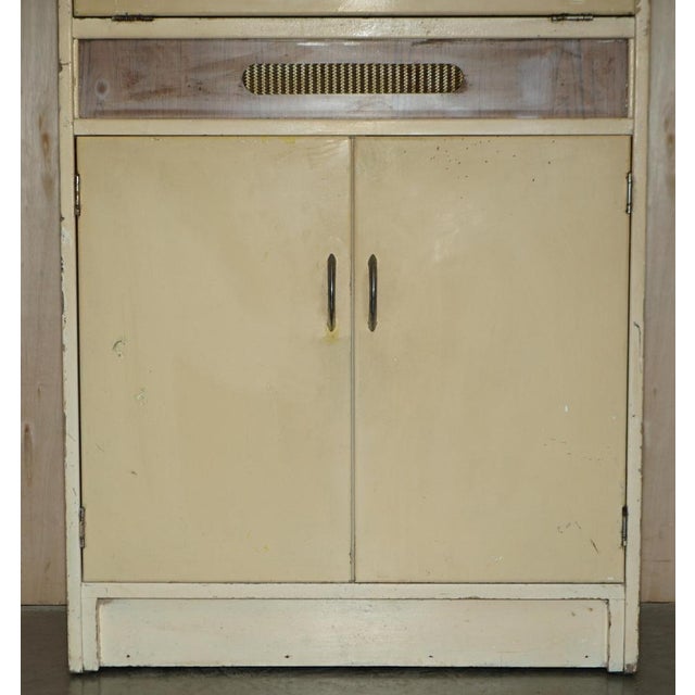 English Kitchen Haberdashery Cabinet, 1950s For Sale - Image 12 of 18