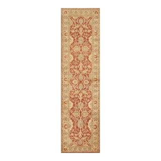 Pasargad Home Ferehan Rust Wool Area Rug, 3' 0'' X 10' 8'' For Sale
