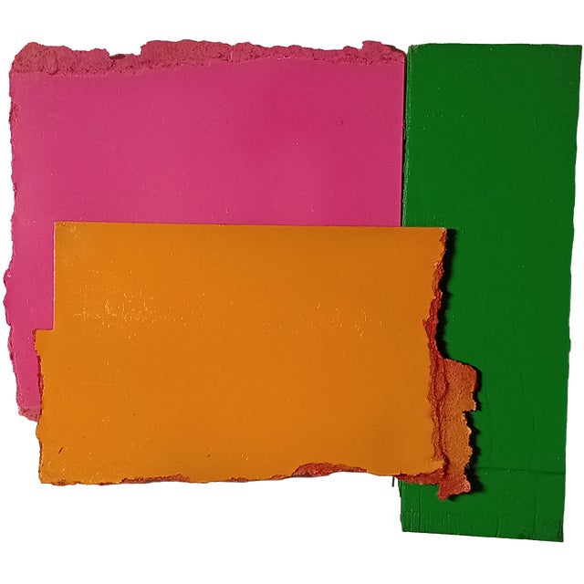 Contemporary Abstract Aerosol on Assembled Masonite (Isorel) "Untitled 165" by Andre Debono For Sale - Image 4 of 7