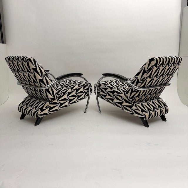 Metal Steel Tube 5470 Armchairs from Gelderland, Netherlands, 1990, Set of 2 For Sale - Image 7 of 18