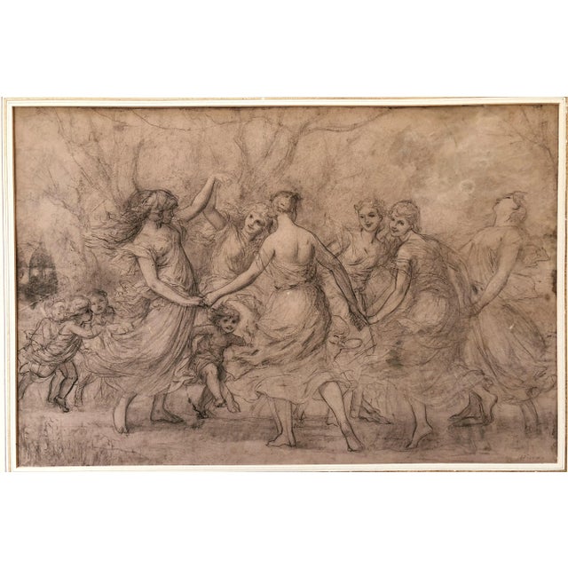 Pierre Picot Signed Pencil Drawing For Sale - Image 13 of 13