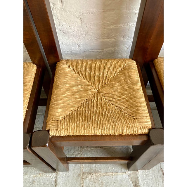 Italian Brutalist Chairs, 1960s, Set of 6 For Sale - Image 18 of 18