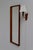 Mid-Century Danish Teak Hallway Mirror and Sconce, 1950s, Set of 2 For Sale - Image 4 of 18