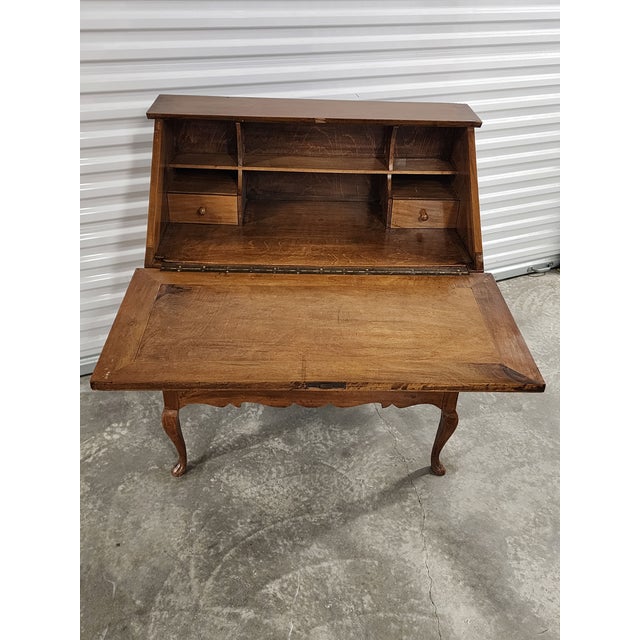 Antique Late 19th Century French Secretary Desk For Sale - Image 10 of 18