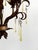 Mid-Century Modern Italian Murano Glass Gilt Chandelier with Yellow Glass Drops, 1960s For Sale - Image 13 of 16