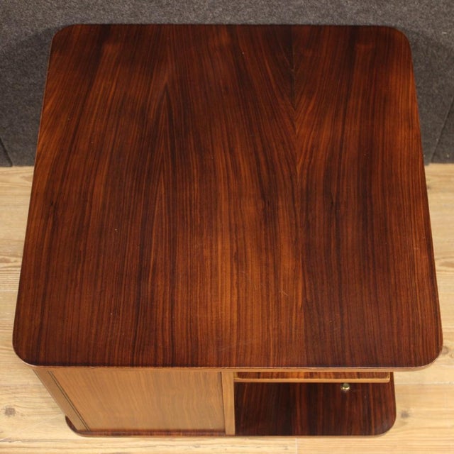 Wood Vintage Italian Coffee Table, 1970 For Sale - Image 7 of 12