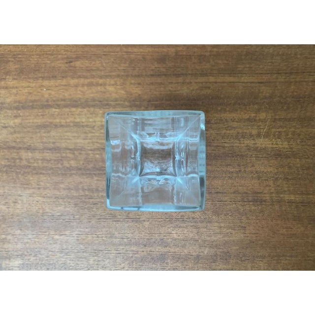 Mid-Century Scandinavian Glass Vase with Flower Motif, 1960s For Sale - Image 8 of 18