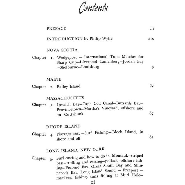 "Fishing the Atlantic: Offshore and On" 1949 Farrington, S. Kip Jr., & Hunt, Lynn Bogue For Sale - Image 4 of 12