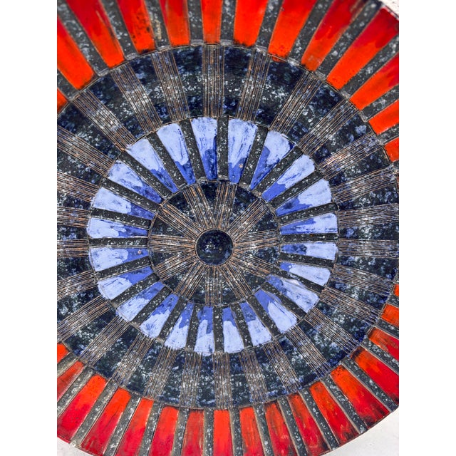 Mid-Century Modern Mid-Century Modern Majolica Platter by Fratelli Fanciullacci For Sale - Image 3 of 6