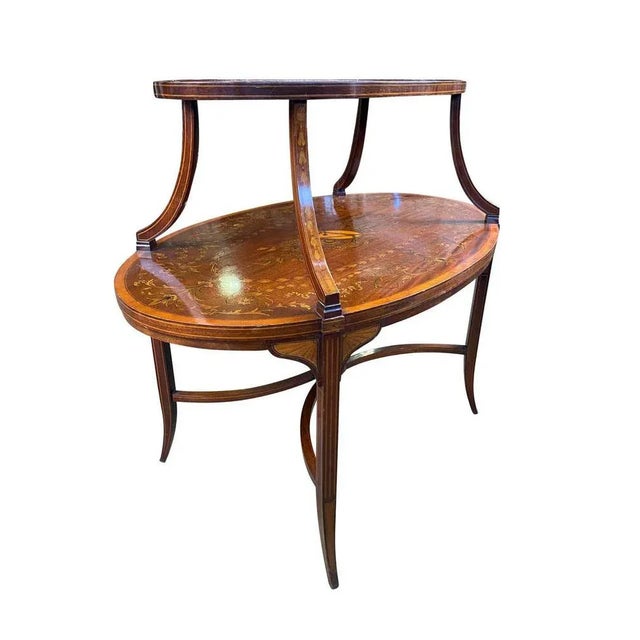 Edwardian Tray Top Shelf, 19th Century For Sale - Image 5 of 16