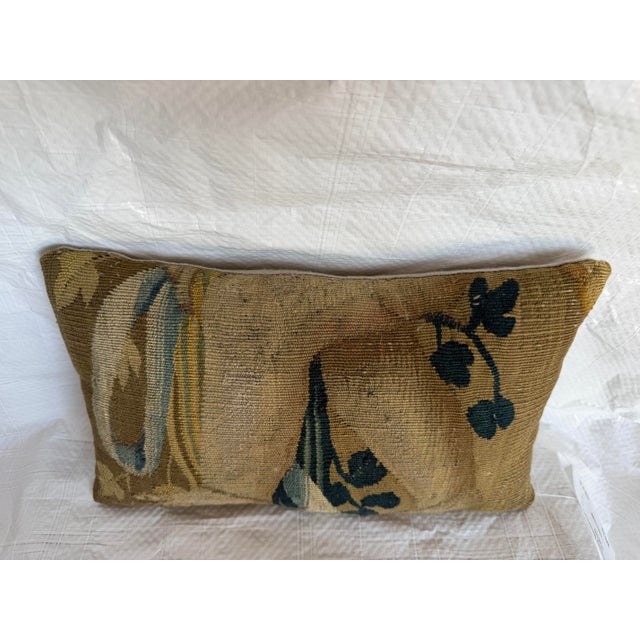 16th Century 16th Century Brussels Verdure Tapestry Pillow For Sale - Image 5 of 7