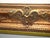 36 5/8" H Vintage French Country Gold Ornate Picture Frame W Green Inner Strip For Sale - Image 13 of 14