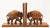 Art Deco Wooden Asian Elephant Bookends Hand Carved Rosewood India 1940s For Sale - Image 12 of 12