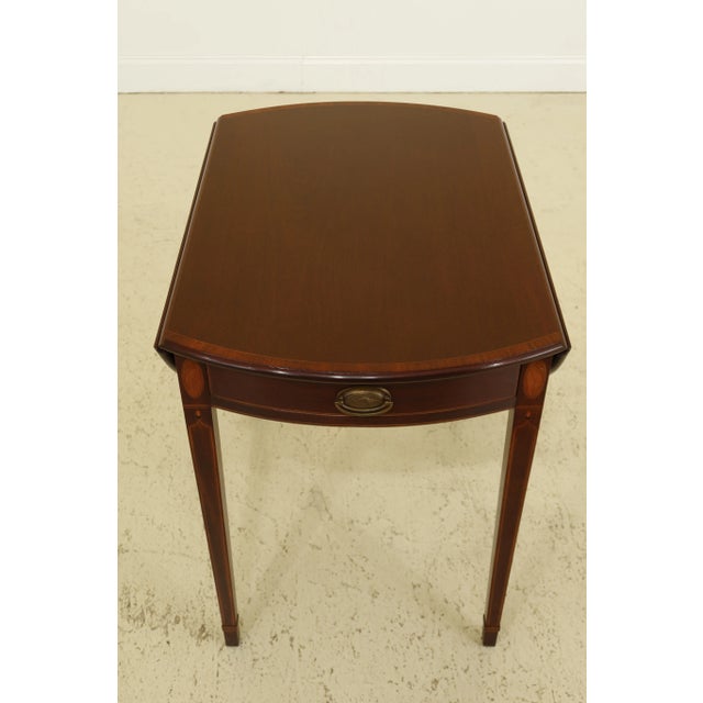 Approx: 50 Years Old Mahogany High Quality Construction Nice Inlay Work Throughout 18 C. Design Federal Style Traditional...