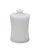 A Vinca Collection Pearl White Marble 3" x 5" Cannister.