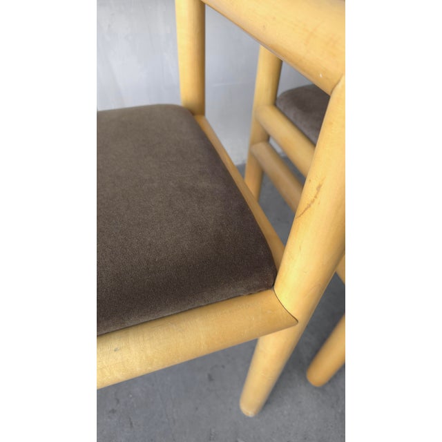 Pair of Post Modern Arm Chairs by Vignelli For Sale - Image 10 of 10