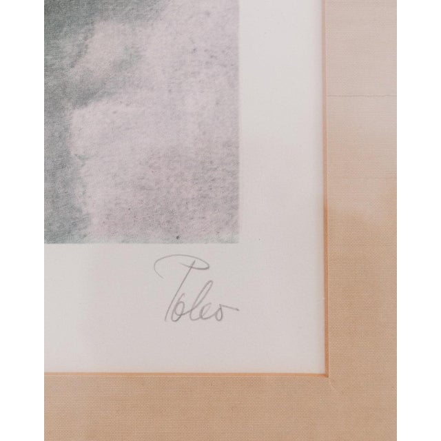Mid 20th Century Mid 20th Century Hector Poleo (Venezuela) Chapeau Rose Color Lithograph Signed For Sale - Image 5 of 12