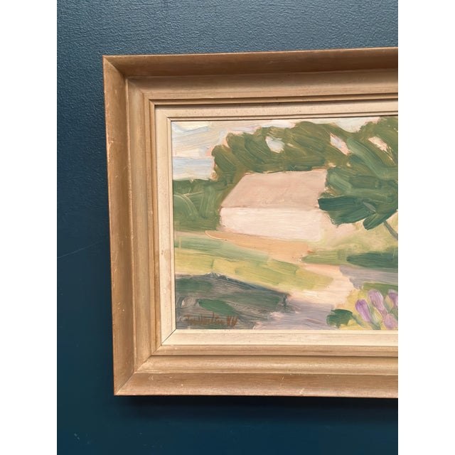 Mid-Century Modern Tor Hörlin, Path, 1944, Oil on Panel, Framed For Sale - Image 3 of 18