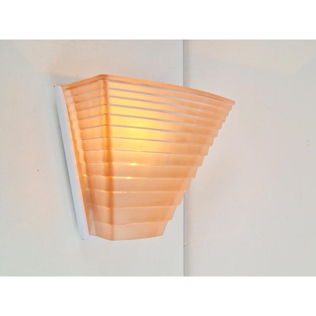 Vintage artemide pergamo 30 glass a. Mangiarotti italy 80s vintage model pergamo 30 glass single shade designed by angelo...