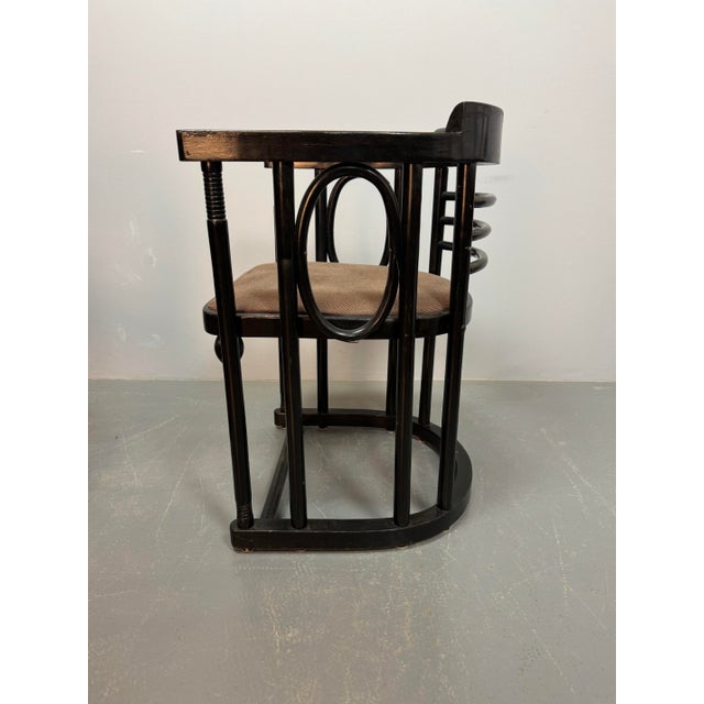Mid-Century Fledermaus Bauhaus Armchairs by Josef Hoffmann for Thonet, Austria, 1920s, Set of 4 For Sale - Image 11 of 18