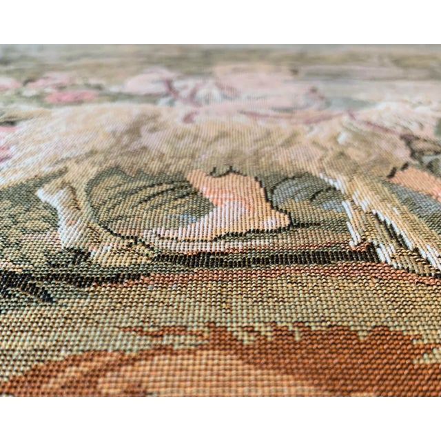 “Children’s Theme” French Country Tapestry - Framed For Sale In Washington DC - Image 6 of 9
