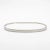The Kifu Paris Oval Tray in white shagreen with polished stainless steel is a stunning fusion of modern luxury and...