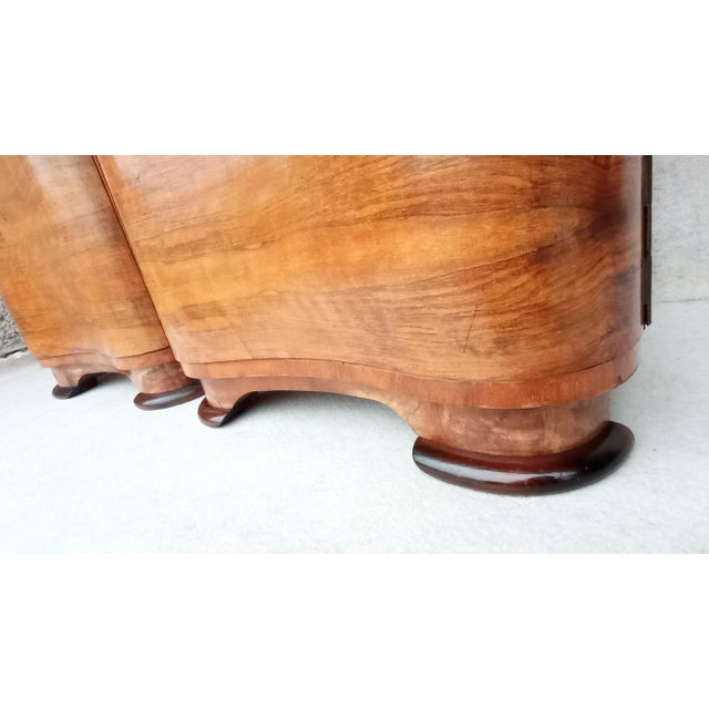 Bedside Tables by Jindrich Halabala for Up Závody, 1950s, Set of 2 For Sale - Image 12 of 15