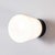 1950s Opaque Glass and Bakelite Knob Ceiling Lamp, 1950s For Sale - Image 5 of 8
