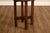 Wood Arts And Crafts Style Round Oak Lamp Table For Sale - Image 7 of 18