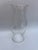 Vintage Clear Ribbed Glass Hurricane For Sale - Image 4 of 9