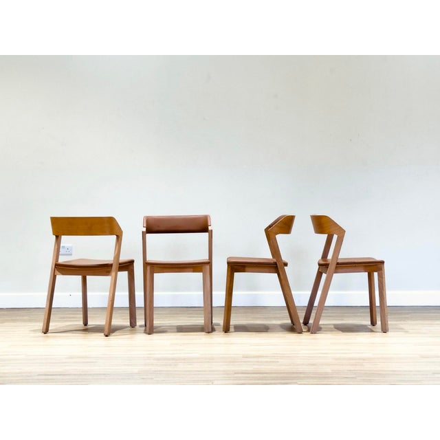 Vintage Merano Chairs in Beech by Alexander Gufler for Ton, 1980s, Set of 4 For Sale - Image 11 of 11