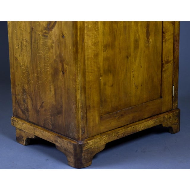 Tall Birch Cabinet, 1920s For Sale - Image 9 of 11