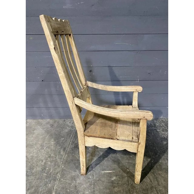 French Country Arm Chair, 1830s For Sale - Image 4 of 9
