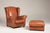 Leather Chairs with Ottomans from Baxter, Set of 4 For Sale - Image 18 of 18