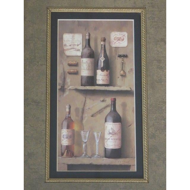Wine Themed Matted And Framed Art Print Chairish