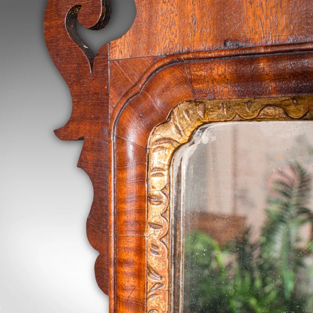 1780's Antique Vanity Mirror For Sale - Image 6 of 9