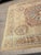 Aubusson Flatweave Rug in Gold, Beige-Brown & Blue Florals For Sale - Image 9 of 12