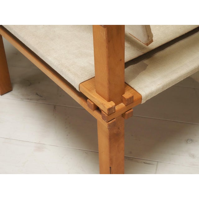 Farmer Chairs and Magazine Rack by Gerd Lange for Bofinger, 1960s, Set of 2 For Sale - Image 6 of 12