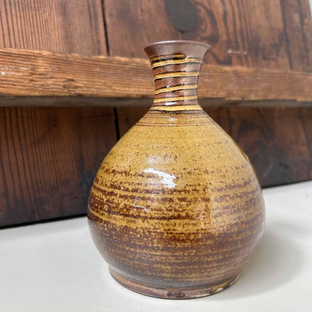 Ceramic Vintage Ceramic Ikebana Flower Vase, 1970s For Sale - Image 7 of 13