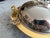 1970s Vintage Italian Serving Dish with Gilt Details, 1970s For Sale - Image 5 of 14