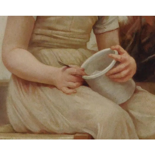 Early 21st Century Angelo Granati, Child, 2013, Oil on Canvas, Framed For Sale - Image 5 of 7