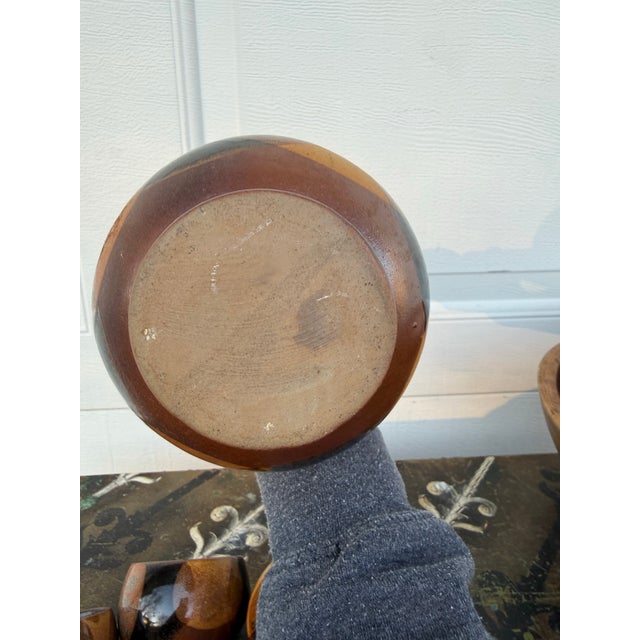 Mid 20th Century Robert Maxwell for Pottery Craft Usa Decanter and Cup Set For Sale - Image 9 of 11